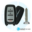 2017-2019 Chrysler Pacifica Voyager Llave inteligente Llave inteligente de proximidad de 3 botones FCC:M3N-97395900 - 68217827 AC