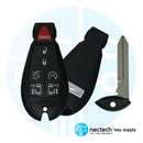 2008 - 2016 Chrysler Town y Country Fobik remoto 7B FCC: IYZ-C01C