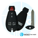 2008 - 2020 Dodge Caravan Grand Caravan Fobik remoto FCC: IYZ-C01C / PN: 56046713 AD