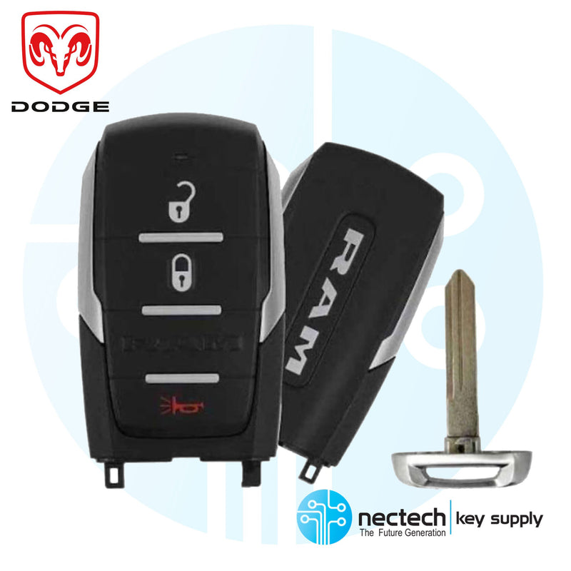2019-2021 NEW Ram 1500 Pickup Smart Key FCC: OHT-4882056 3-Button / PN: 68291687AD