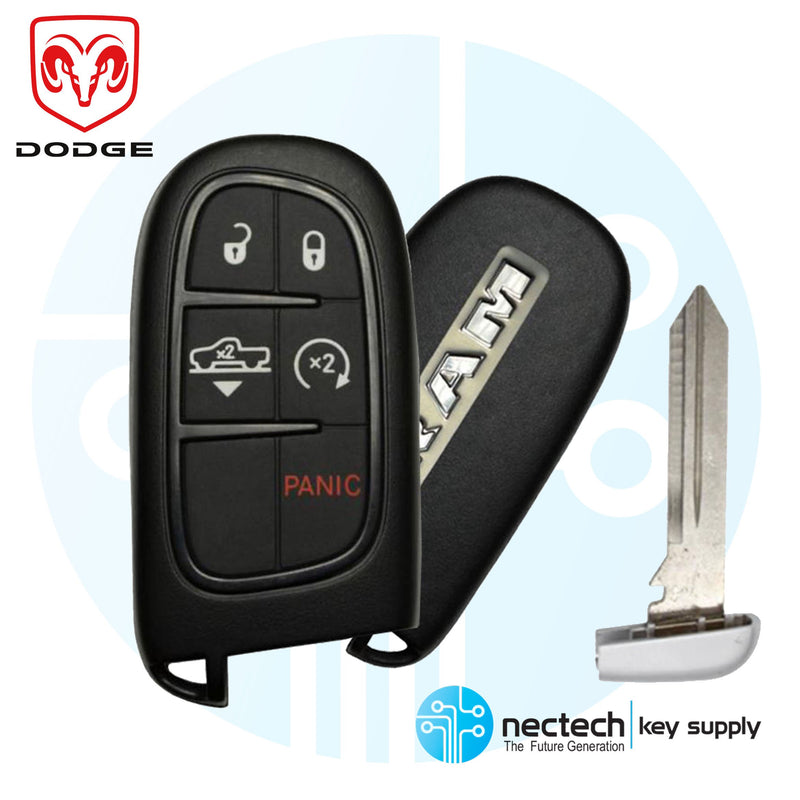 2013 - 2018 NEW Dodge RAM Smart Key FCC: GQ4-54T / PN: 68159657AA