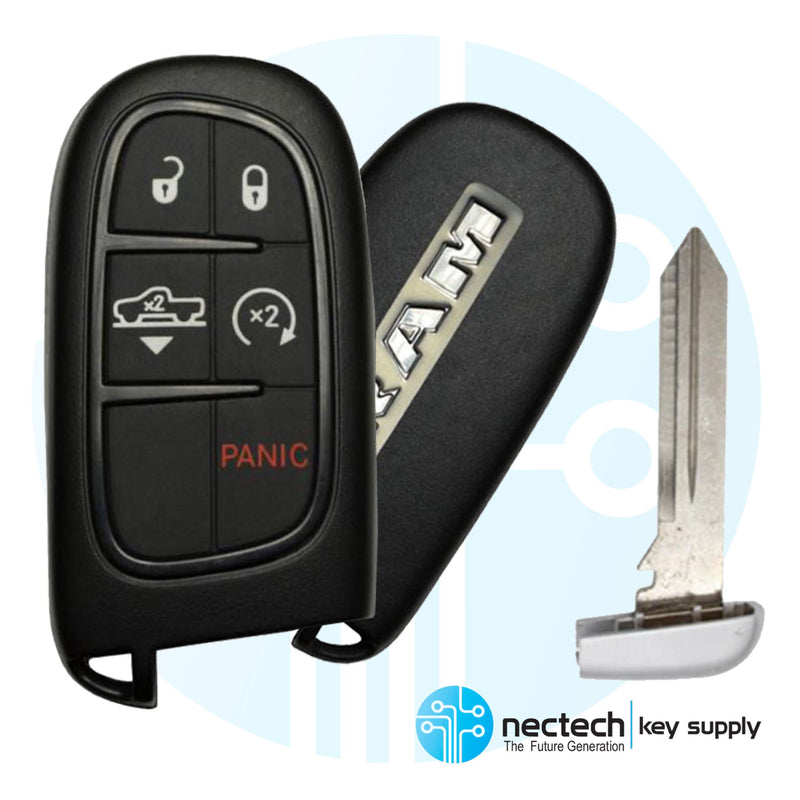 2013 - 2018 Dodge RAM Smart Key FCC: GQ4-54T / PN: 68159657AA
