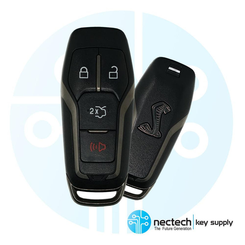 2015 - 2017 Ford Mustang 1 Way Smart Key 4B Trunk M3N-A2C31243800 - Cobra Logo - 5928966