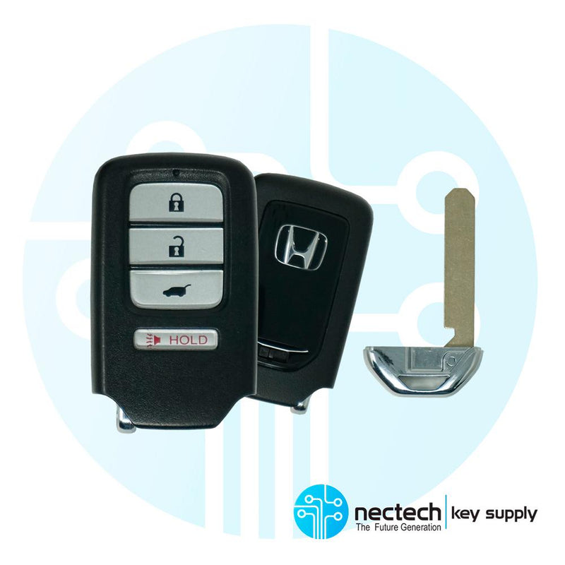 2015 - 2016 Honda CR-V (EX y EX-L) Llave de proximidad inteligente remota 4B FCC: ACJ932HK1210A / PN: 72147-T0A-A11