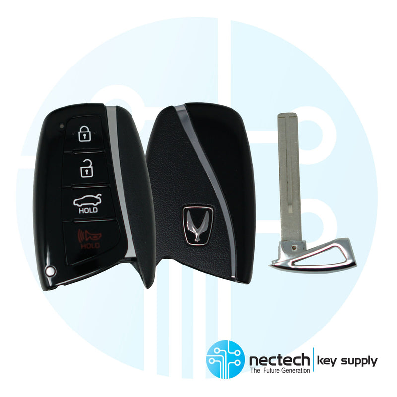 2013 – 2016 Hyundai Equus Llave inteligente remota de proximidad FCC: SY5DMFNA433 / PN: 5440-3N470