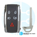 2007 - 2015 Jaguar XJ8 XK8 XKR Proximity Smart Key FCC: KR55WK49244
