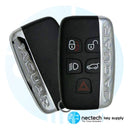 2011 - 2019 Jaguar XJ XF XE F F-Type Control remoto de llave inteligente de proximidad FCC: KOBJTF10A
