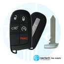 Llave inteligente de proximidad Jeep Grand Cherokee 2014 -2021 (GEN4) Tombstone FCC: M3N-40821302