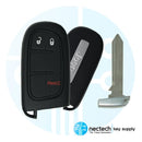 2014 - 2021 Jeep Cherokee Proximity Smart Key FCC: GQ4-54T