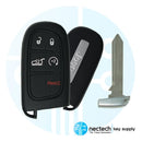 FCC de llave inteligente remota de proximidad para Jeep Cherokee 2014 - 2021: GQ4-54T