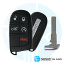 2017 - 2021 Jeep Compass Llave inteligente de proximidad (GEN4) Tombstone FCC: M3N40821302