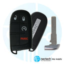 2015 - 2021 Jeep Renegade Llave inteligente de proximidad (GEN4) Tombstone FCC: M3N40821302