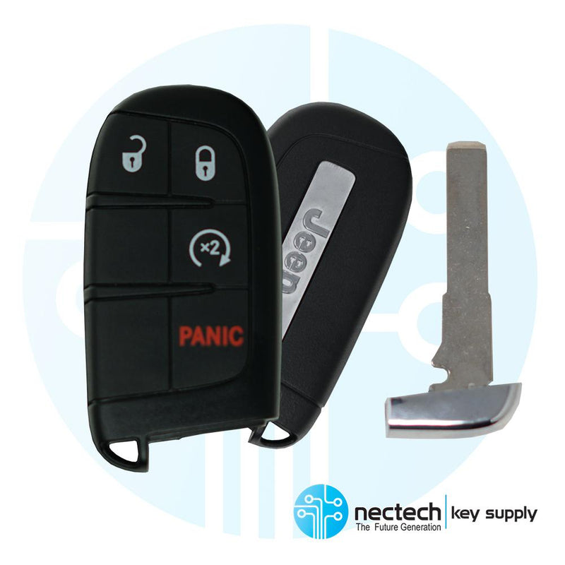 2015 - 2021 Jeep Renegade Proximity Smart key  (GEN4) Tombstone FCC: M3N40821302
