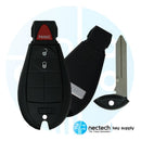 2009 - 2013 Jeep Grand Cherokee proximidad Fobik FCC: IYZ-C01C