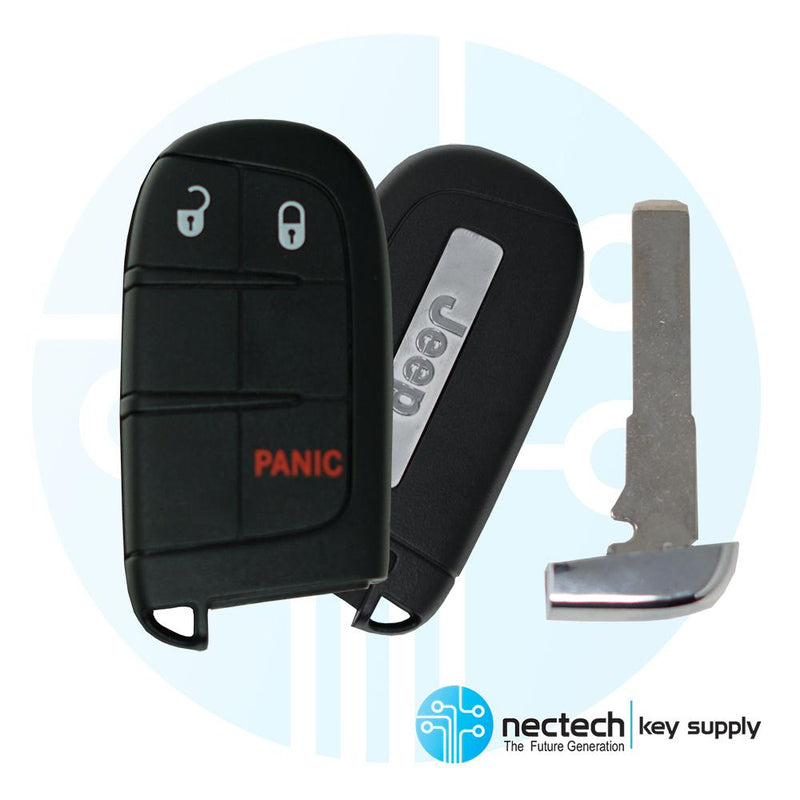 2017-2021 Jeep Compass Proximity Smart Key (GEN4) Tombstone FCC: M3N40821302 PN:68250335AB