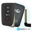 2016 - 2021 Lexus RX350 RX450h LX570 350L 450HL Llave de proximidad inteligente FCC: HYQ14FBB / (G Board 0010)