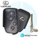 2010 - 2020 NUEVO Lexus GX460 RX350 Llave inteligente 4B FCC - HYQ14ACX - Placa 5290 / PN: 89904-60590