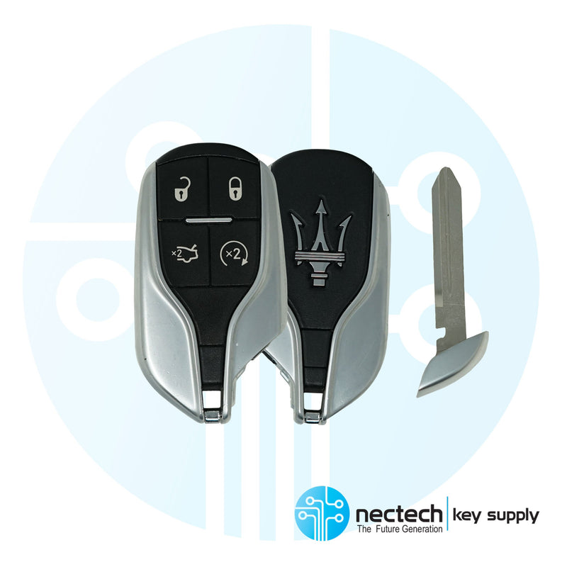 2012-2022 Maserati Ghibli, Quattroporte Smart Key 4B Trunk / M3N-7393490 / 5923336, 68233056AB
