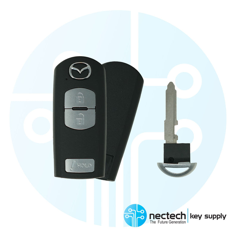 2013 - 2019 Mazda 3 CX3 CX5 Smart Proximity Key FCC: WAZSKE13D01 / PN: KDY3-67-5DY