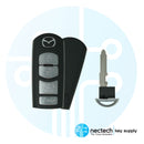 2016 - 2019 Mazda CX9 CX5 Llave de proximidad inteligente FCC: WAZSKE13D02