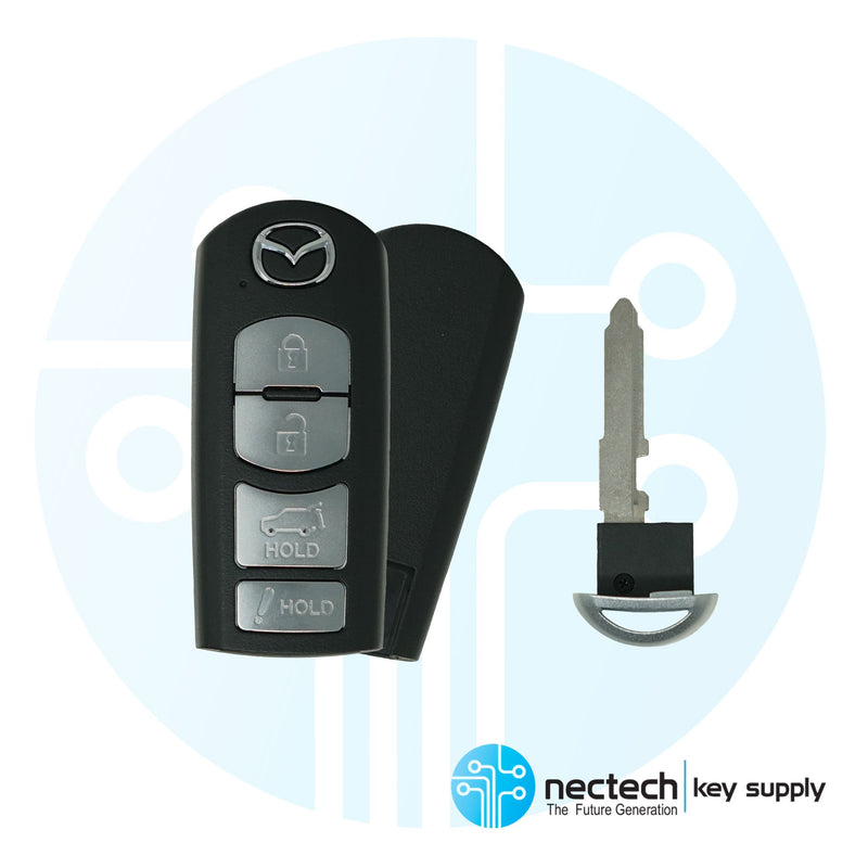 2016 - 2019 Mazda CX9 CX5 Smart Proximity Key FCC: WAZSKE13D02