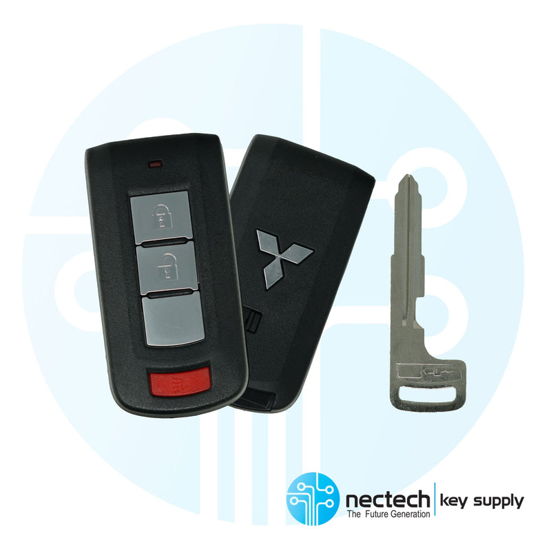 2008 - 2021 Mitsubishi Outlander Mirage Proximity Smart Key 3B FCC: OUC644M-KEY-N / PN: 8637A316