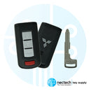 2008 - 2017 Mitsubishi Lancer Llave de proximidad inteligente 4B FCC: OUC644M-KEY-N / PN: 8637A228