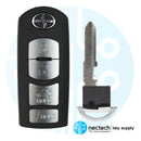 2016 Scion iA Llave inteligente de proximidad 4B FCC: WAZSKE13D01