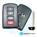 2012 - 2020 Toyota Avalon Camry Corolla Llave inteligente de proximidad FCC: HYQ14FBA - Tablero G -0020