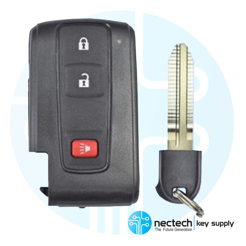 2004  - 2009 Toyota Prius Smart Key FCC: M0ZB31EG 3 Buttons (Silver Logo)