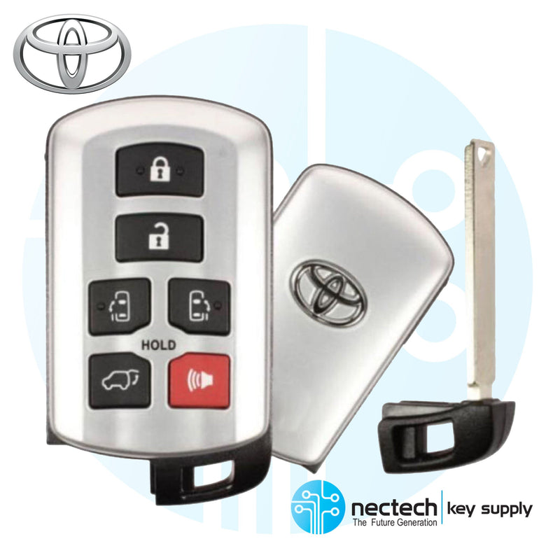 2011 - 2020 NUEVA llave de proximidad inteligente Toyota Sienna FCC: HYQ14ADR
