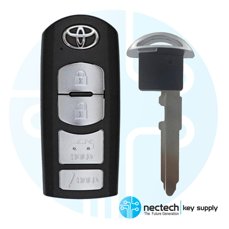 2017 - 2020 Toyota Yaris Yaris iA Smart Proximity Key FCC: WAZSKE13D01