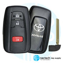 2019 - 2021 Toyota RAV4 Llave inteligente de proximidad FCC: HYQ14FBC / Tablero - 0351