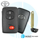 2010 - 2012 NUEVA llave de proximidad inteligente Toyota RAV4 FCC: HYQ14AEM / Tablero: 6601