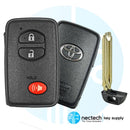 2010 - 2012 Toyota RAV4 Llave de proximidad inteligente FCC: HYQ14AEM / Tablero: 6601