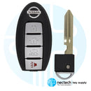 2013 - 2015 Nissan Altima Llave de proximidad inteligente 4B FCC: KR5S180144014 Cont: 44018