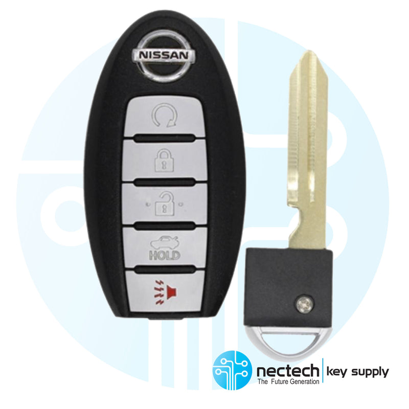 2013 - 2015 Nissan Altima Smart Proximity Key FCC: KR5S180144014 Cont: 44020 PN: 285E3-3TP5A, 285E3-9HP5B , 285E3-3TP05
