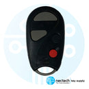 2000 - 2001 Nissan Pathfinder Xterra Frontier Control remoto FCC: KBRASTU10/ KBRASTU09