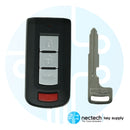 2008 - 2017 Mitsubishi Lancer Llave de proximidad inteligente 4B FCC: OUC644M-KEY-N / PN: 8637A228
