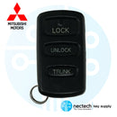 2002 - 2007 NUEVO Mitsubishi Eclipce Galant Lancer Mando a distancia Fob FCC: OUCG8D-525M-A / PN: MR587980