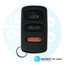 2002 - 2005 Mitsubishi Eclipse Endeavour Control Remoto Llavero FCC: OUCG8D-525M-A / PN: MR587982