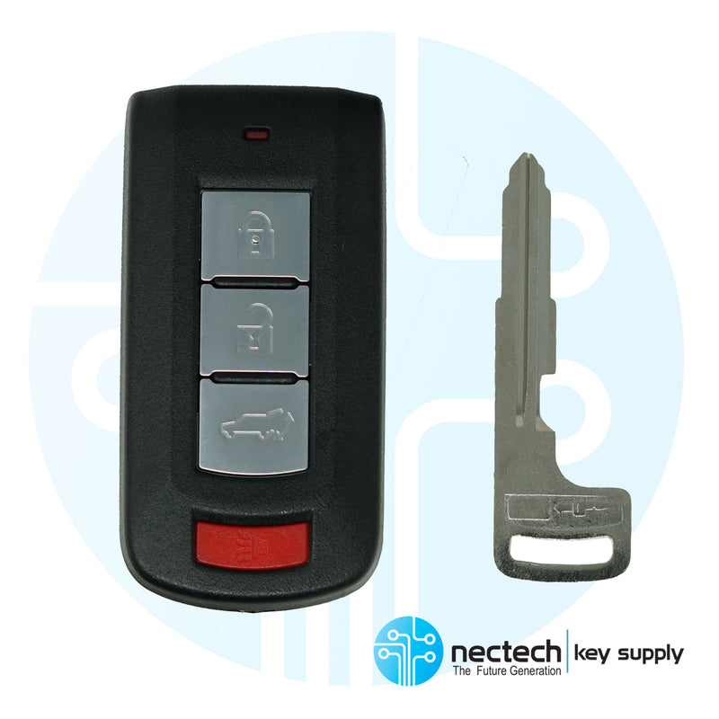 2015 - 2021 Mitsubishi Outlander 4B Smart Proximity Key FCC: OUC644M-KEY-N / PN: 8637A817