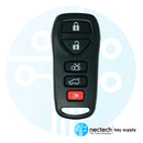 2004 - 2010 Nissan Quest Control remoto llavero 5B FCC: KBRASTU51