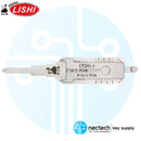 Púa original Lishi CY24 Chrysler 8-Cut Y159 de 2 pulgadas - Antideslumbrante