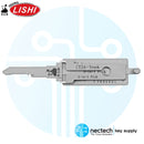 Púa original Lishi CY24 Chrysler TRUCKS 8-Cut Y159 de 2 pulgadas - Antideslumbrante