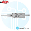 Púa original Lishi GM39 GM 10-Cut B102 de 2 pulgadas - Antideslumbrante