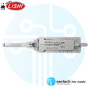 Original Lishi HU100+V3 8 cortes GM 2010+ Camaro Encendido por selección de 2 pulgadas habilitado - Antideslumbrante
