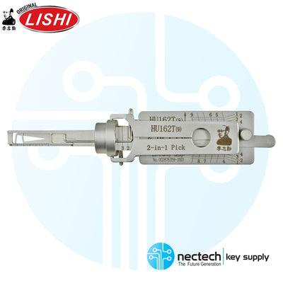 Original Lishi VW Audi HU162T 2016 Pick & Decoder 9 -Cut AG