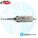 Original Lishi Ford 2017-2019 Nuevo Keyway HU198 Selección de 2 pulgadas - Antideslumbrante