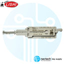 Original Lishi HU58 4-Track BMW S7BW TWIN Lifter Encendido de selección de 2 pulgadas habilitado - Antideslumbrante